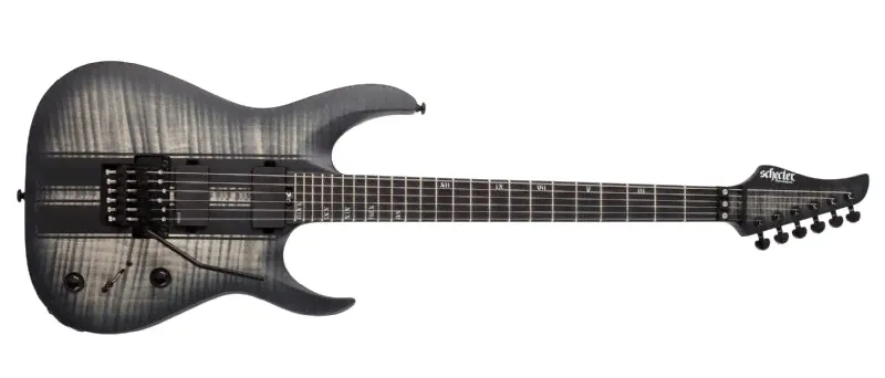 Schecter Banshee GT-FR 6-String Electric Guitar, Charcoal Burst 1522-SHC-0
