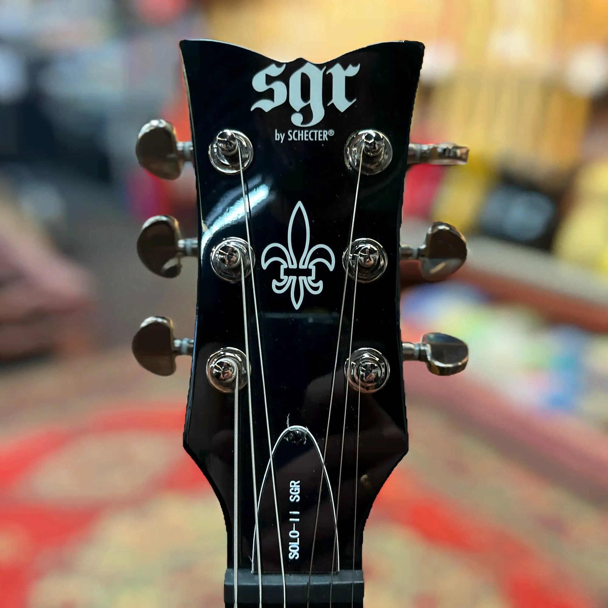 Godin Электрогитара Les Paul SCHECTER SGR SOLO-II BLK электро и бас гитары-3