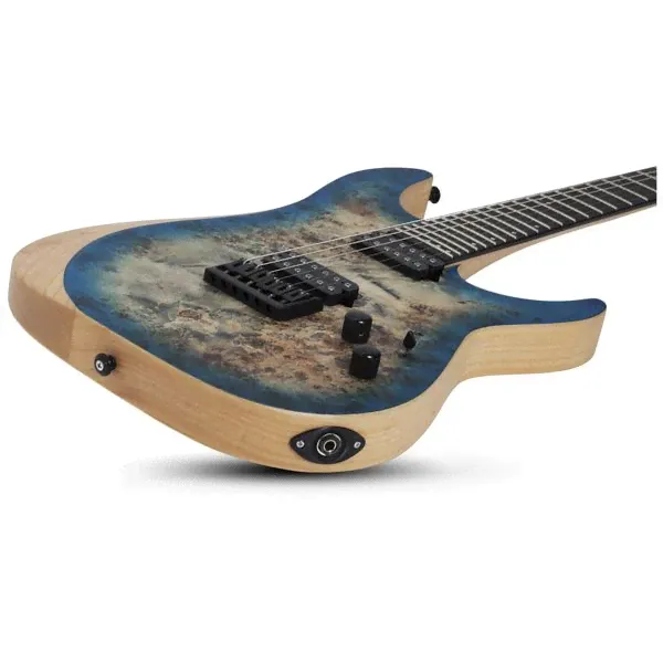 Schecter Reaper-6 Атласный небесный взрыв Satin Schecter Reaper-6 Satin Satin Sky Burst-0